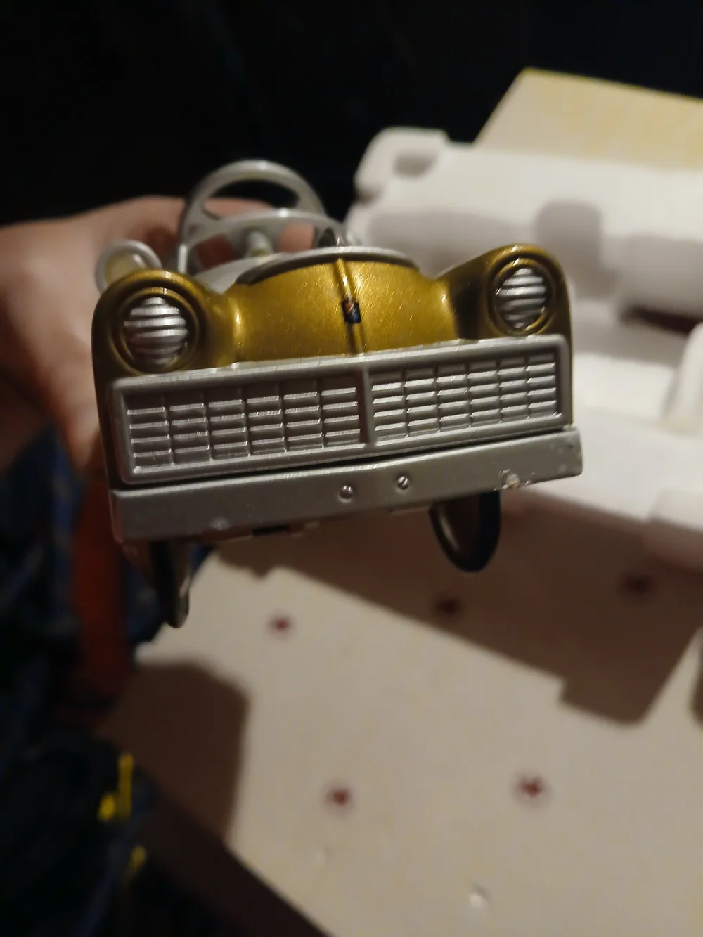 Hallmark Golden Eagle Metallic Gold Toy Car